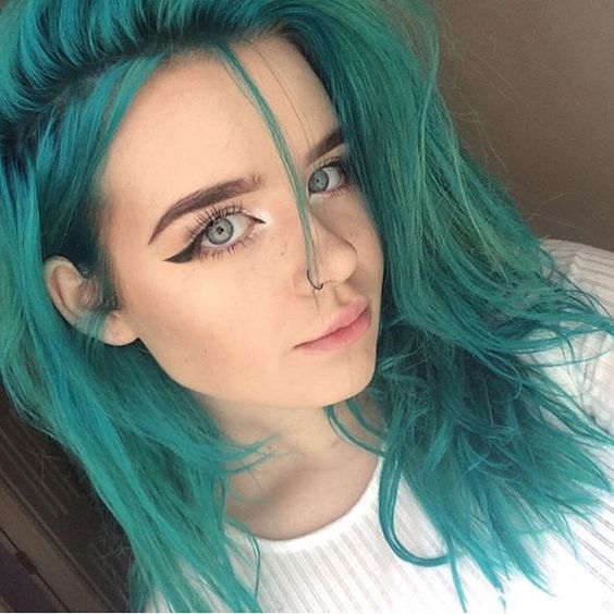 Hair dye,colour,DIY,half and half,Individuality,ideas